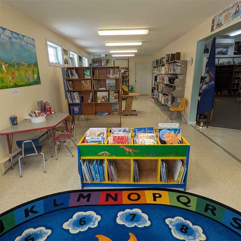 Children's Resources at Katahdin Public Library in Island Falls Maine
