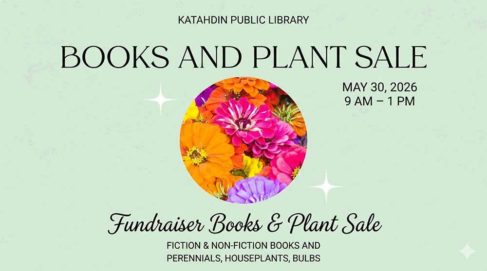 Books and Plant Sale May 30, 2026